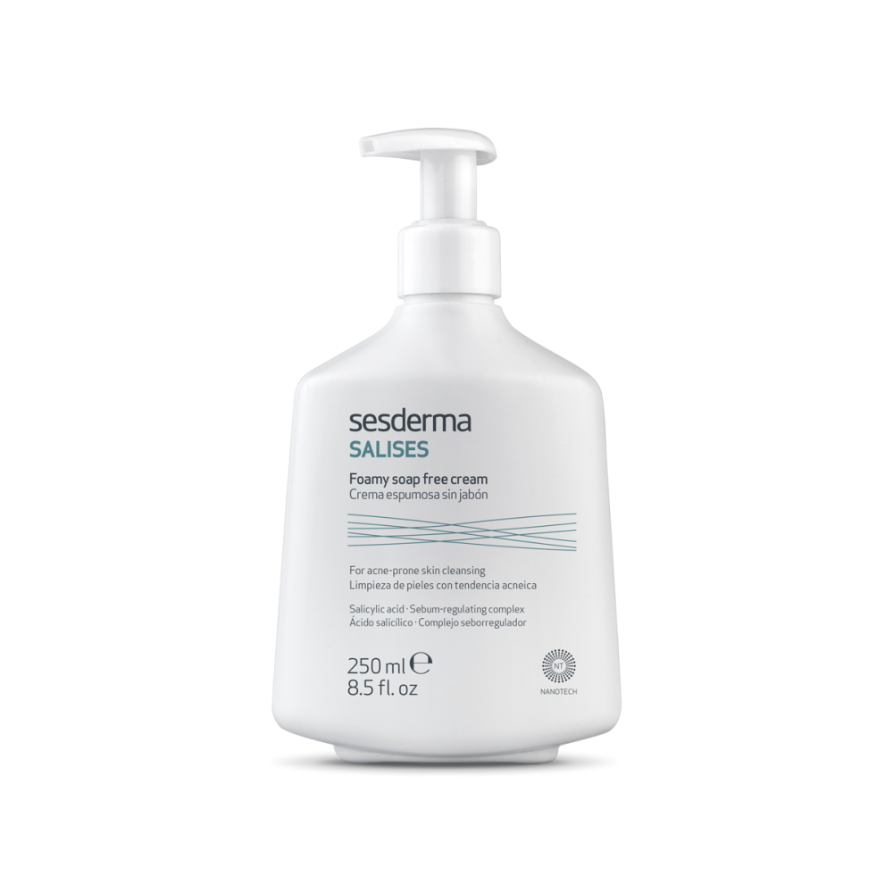 Пенящийся крем для умывания SESDERMA SALISES Facial/body foamy soap-free cream