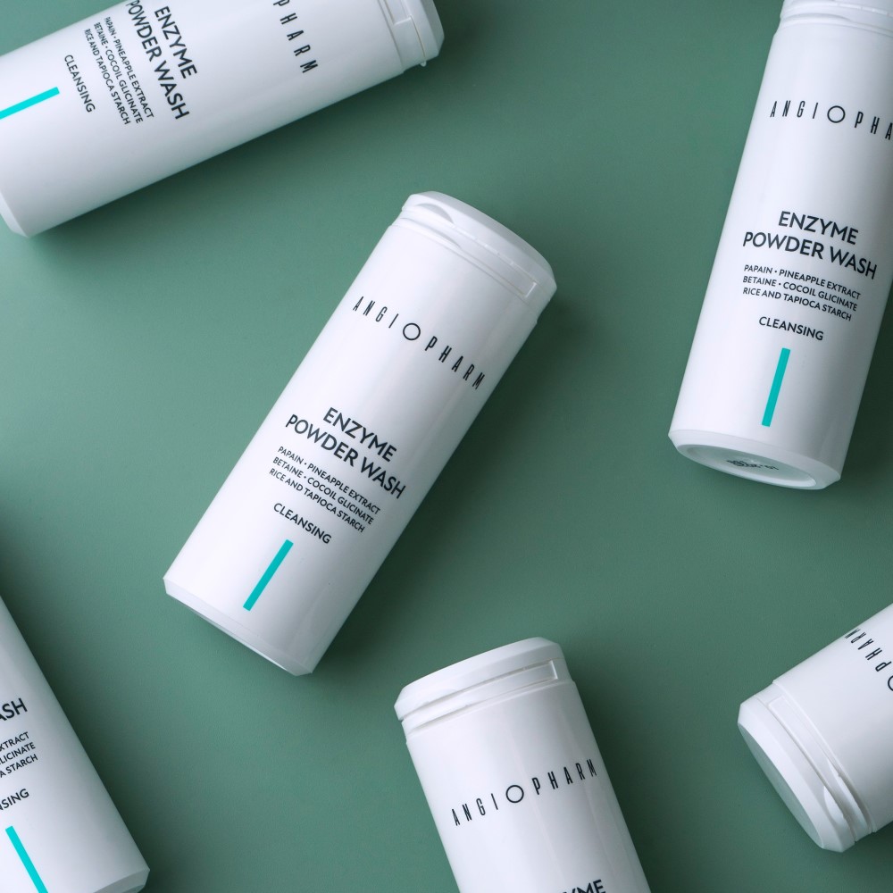 Энзимная очищающая пудра ANGIOPHARM Enzyme Powder Wash
